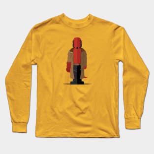 Hellboy Minimalist Long Sleeve T-Shirt